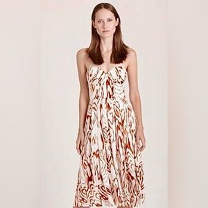 Sheike Kalahari Dress in Sepia and White
